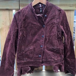 Free people plum jacket